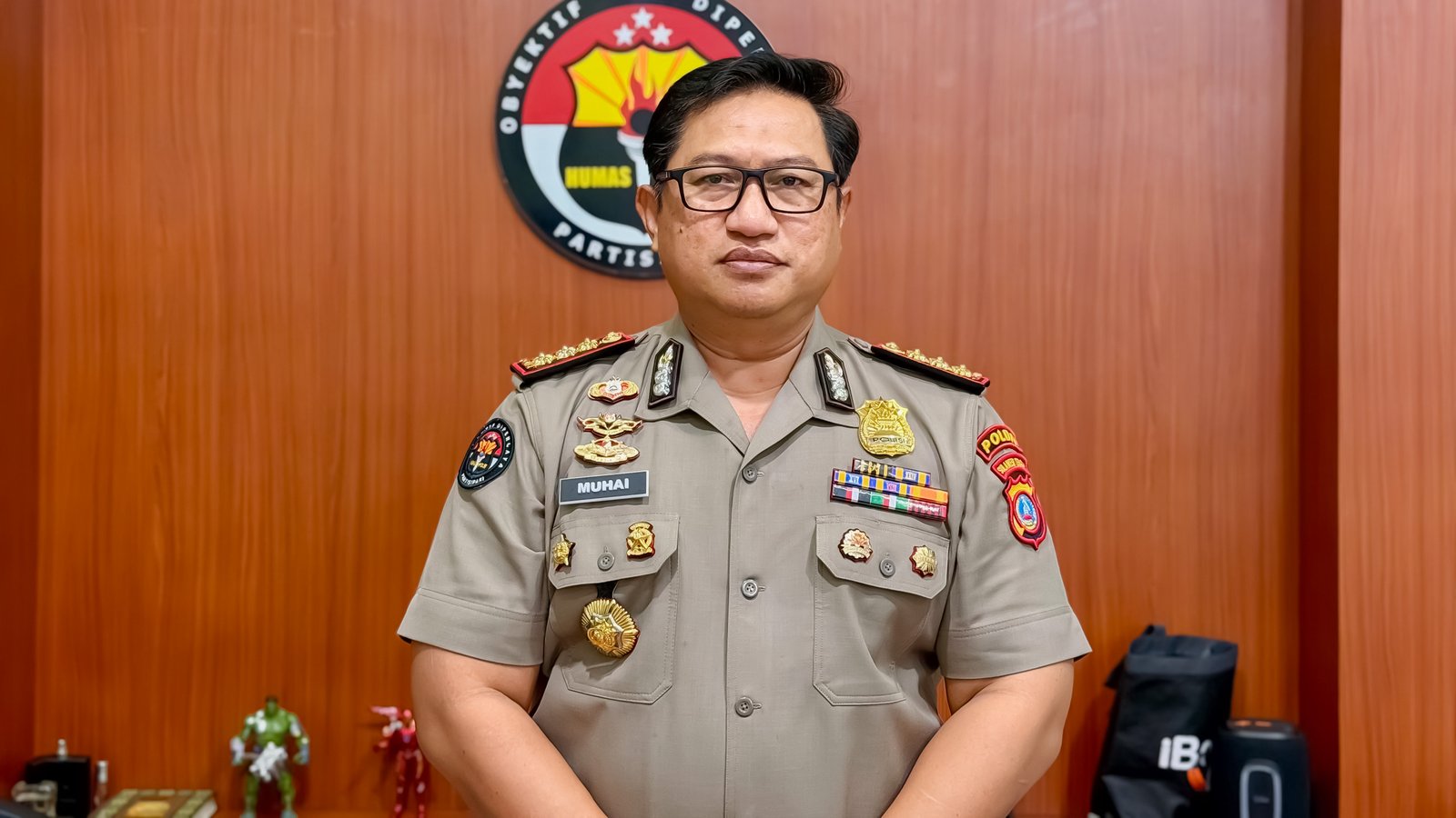 Kabidhumas Polda Sulteng Kombes Pol Achmad Muhaimin. FOTO : Polda Sulteng
