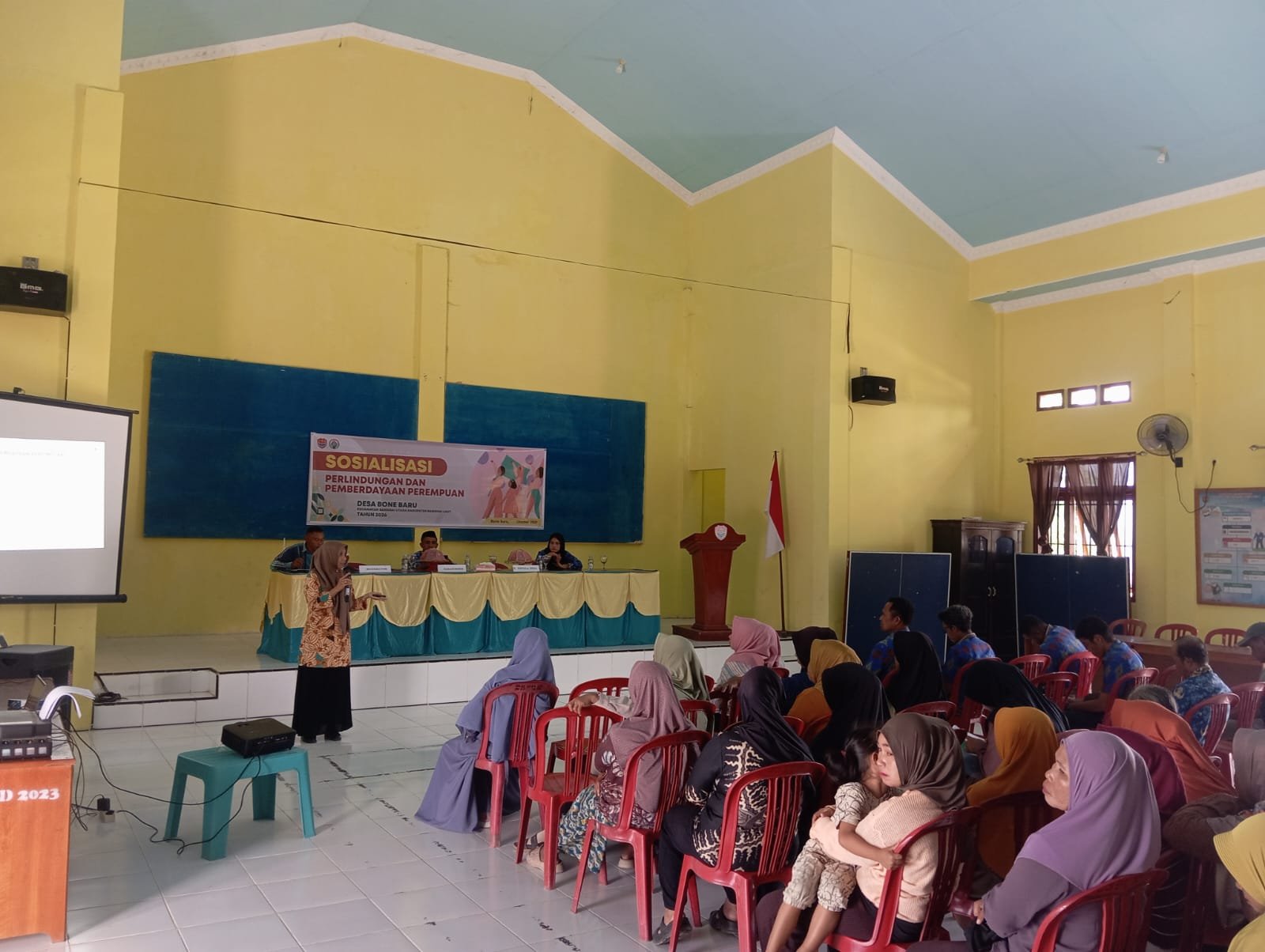Gandeng Dinas PMD Dan P3A, Pemdes Bone Baru Perkuat Perlindungan Anak dan Perempuan di Desa